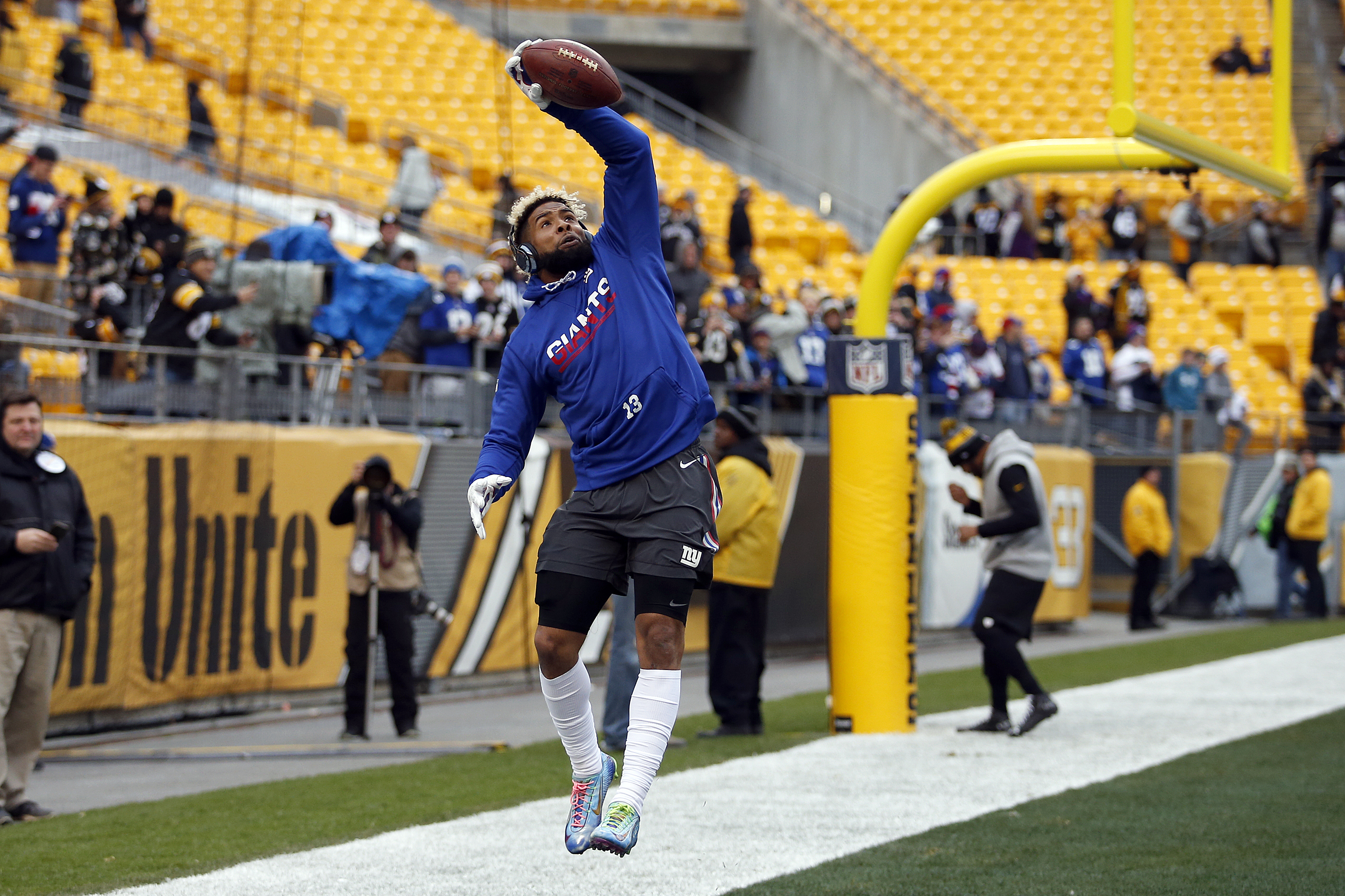 Photos: Odell Beckham Jr. competes in Pro Bowl Skills showdown