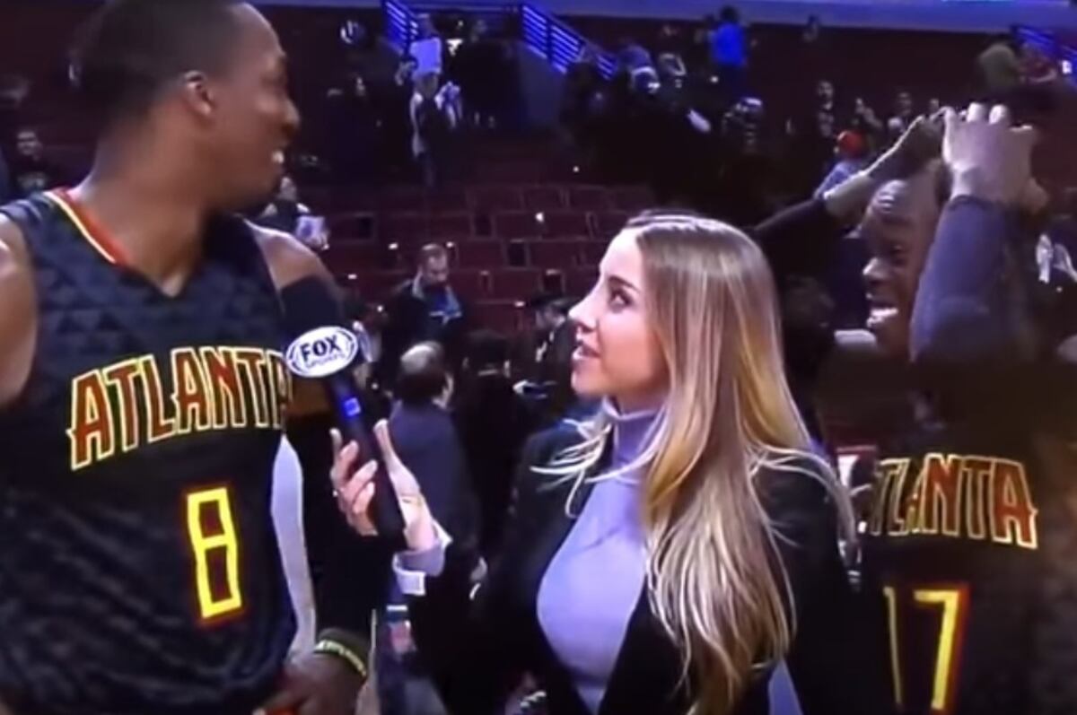 Hawks Dennis Schroder Cracks Up as Dwight Howard 