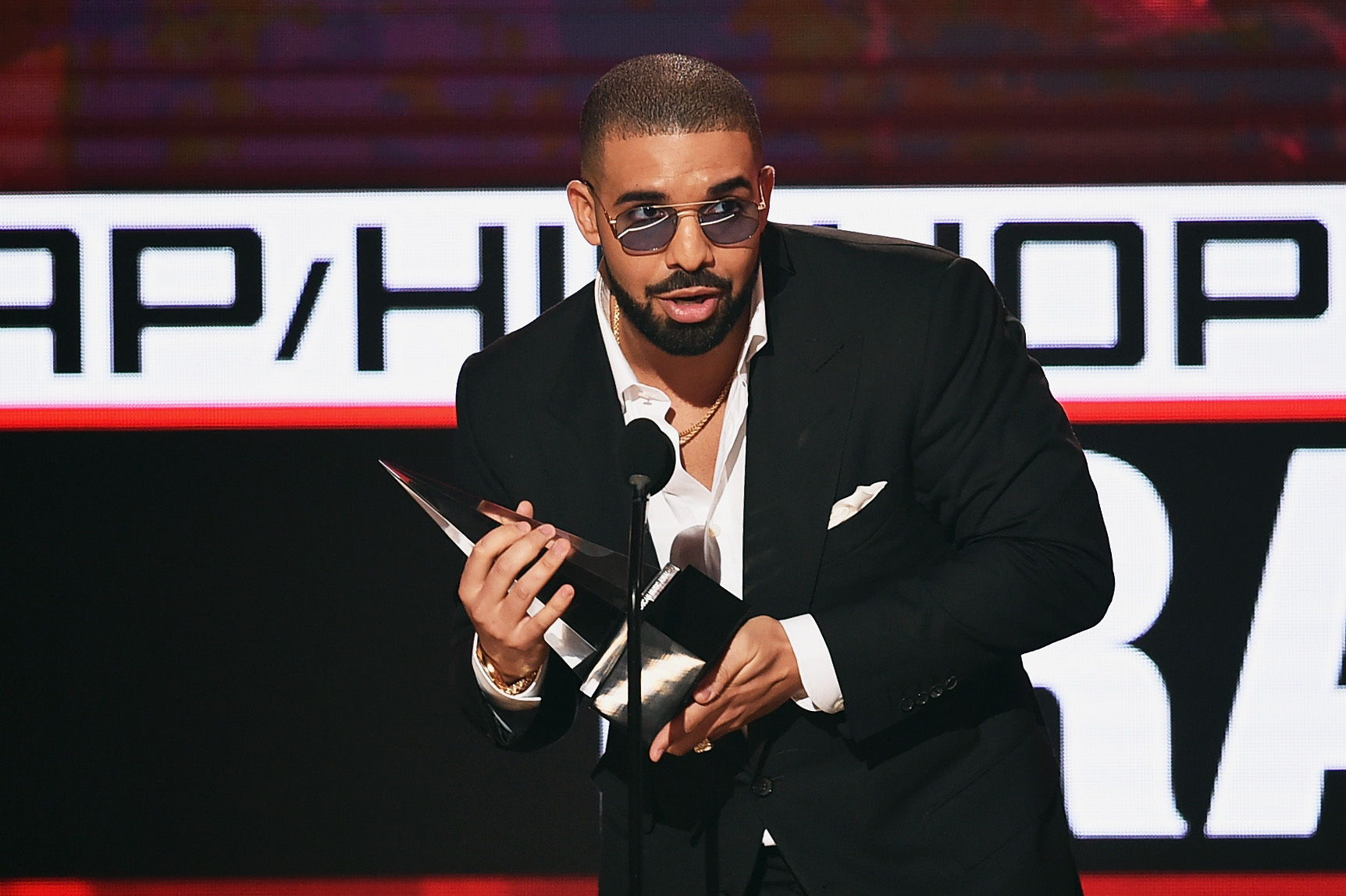 Actor, rapper and ESPY Awards host Drake is sports' biggest fan