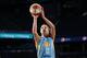 ROSEMONT, IL - SEPTEMBER 4: Elena Delle Donne #11 of the Chicago Sky shoots a free throw against the San Antonio Stars on September 4, 2016 at Allstate Arena in Rosemont, IL. NOTE TO USER: User expressly acknowledges and agrees that, by downloading and/or using this Photograph, user is consenting to the terms and conditions of the Getty Images License Agreement. Mandatory Copyright Notice: Copyright 2016 NBAE (Photo by Gary Dineen/NBAE via Getty Images)
