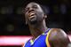 MIAMI, FL - JANUARY 23: Draymond Green #23 of the Golden State Warriors looks on during a game against the Miami Heat at American Airlines Arena on January 23, 2017 in Miami, Florida. NOTE TO USER: User expressly acknowledges and agrees that, by downloading and or using this photograph, User is consenting to the terms and conditions of the Getty Images License Agreement. (Photo by Mike Ehrmann/Getty Images)