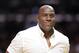 LOS ANGELES, CA - SEPTEMBER 30: Magic Johnson Retired NBA Player attends Game Two of the Semifinals during the 2016 WNBA Playoffs against the Chicago Sky vs the Los Angeles Sparks at Staples Center on September 30, 2016 in Los Angeles, California. (Photo by Leon Bennett/Getty Images)