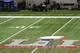 The field at NRG Stadium is prepared for the NFL Super Bowl 51 football game Tuesday, Jan. 31, 2017, in Houston. The New England Patriots will play the Atlanta Falcons in Super Bowl 51 Sunday, Feb. 5, 2017. (AP Photo/David J. Phillip)