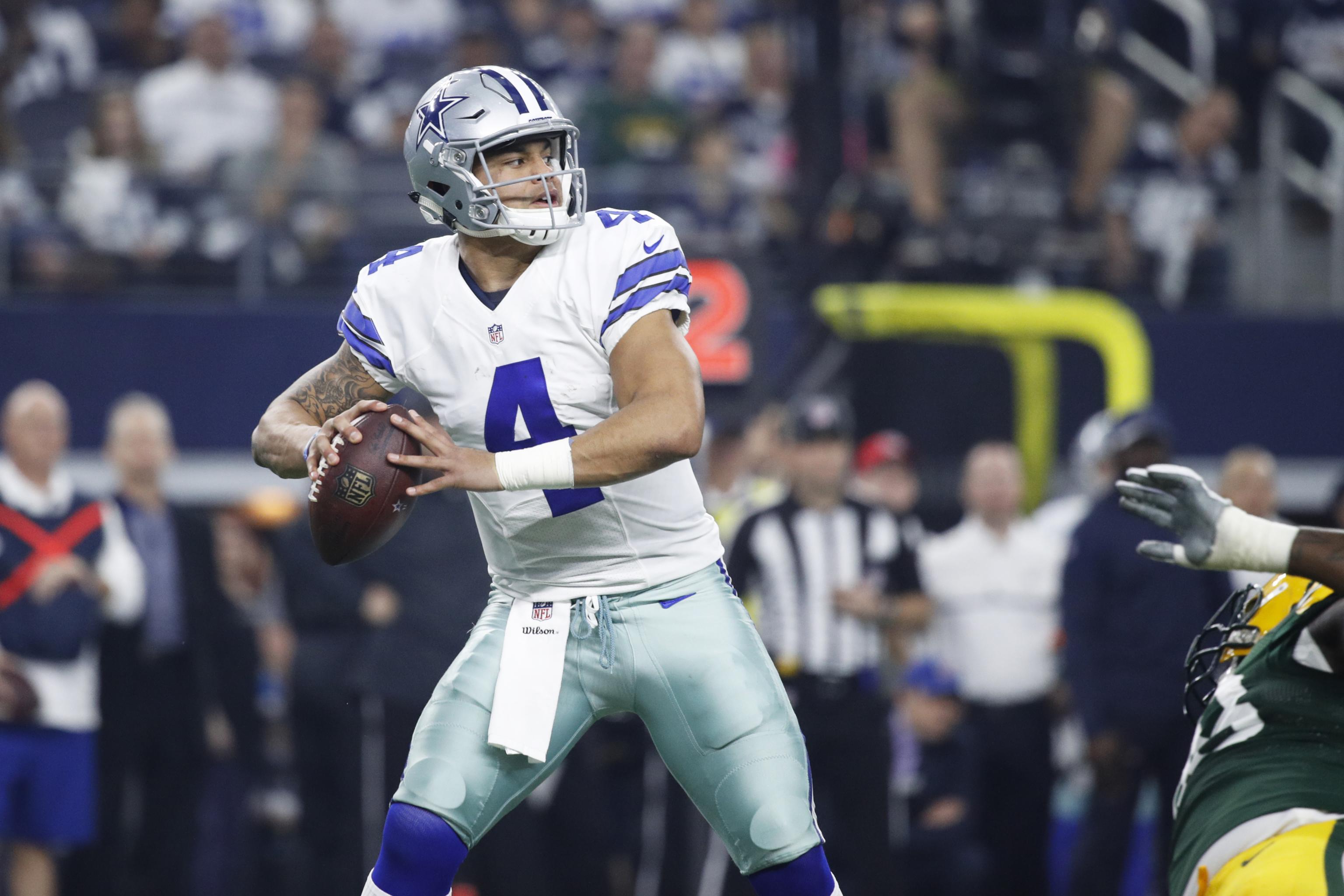 Dak Prescott asks for a knife to split Offensive Rookie of the Year award  with Ezekiel Elliott 