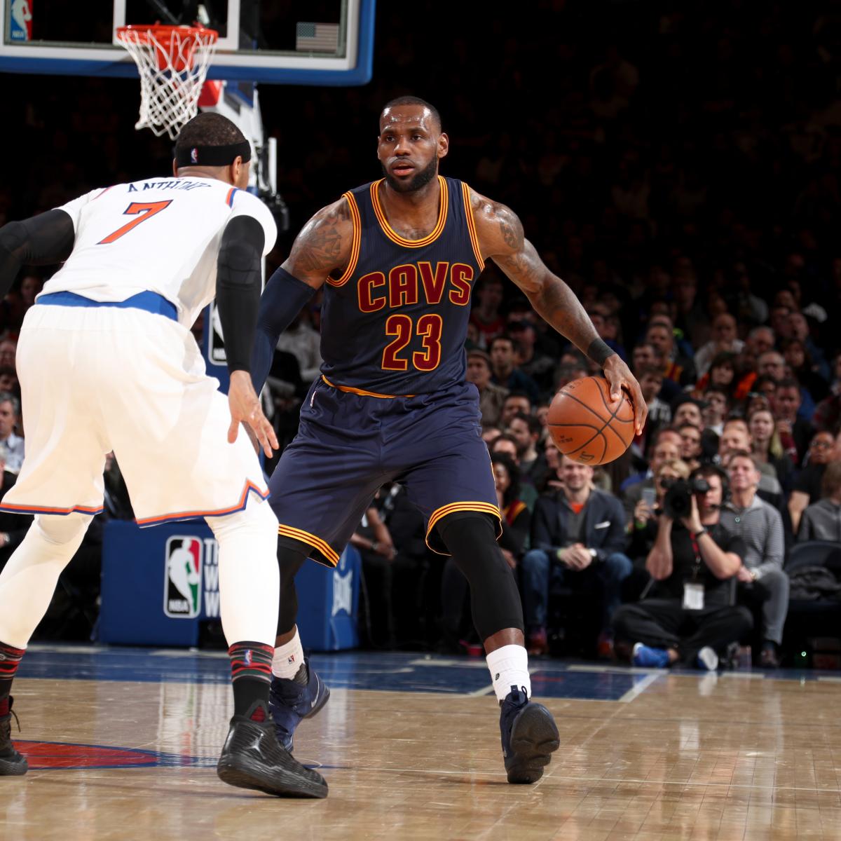 Cavaliers vs. Knicks: Score, Highlights, Reaction from 2017 Regular ...
