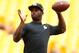 PITTSBURGH, PA - SEPTEMBER 03: Michael Vick #2 of the Pittsburgh Steelers warms up prior to the preseason game against the Carolina Panthers at Heinz Field on September 3, 2015 in Pittsburgh, Pennsylvania. (Photo by Jared Wickerham/Getty Images)