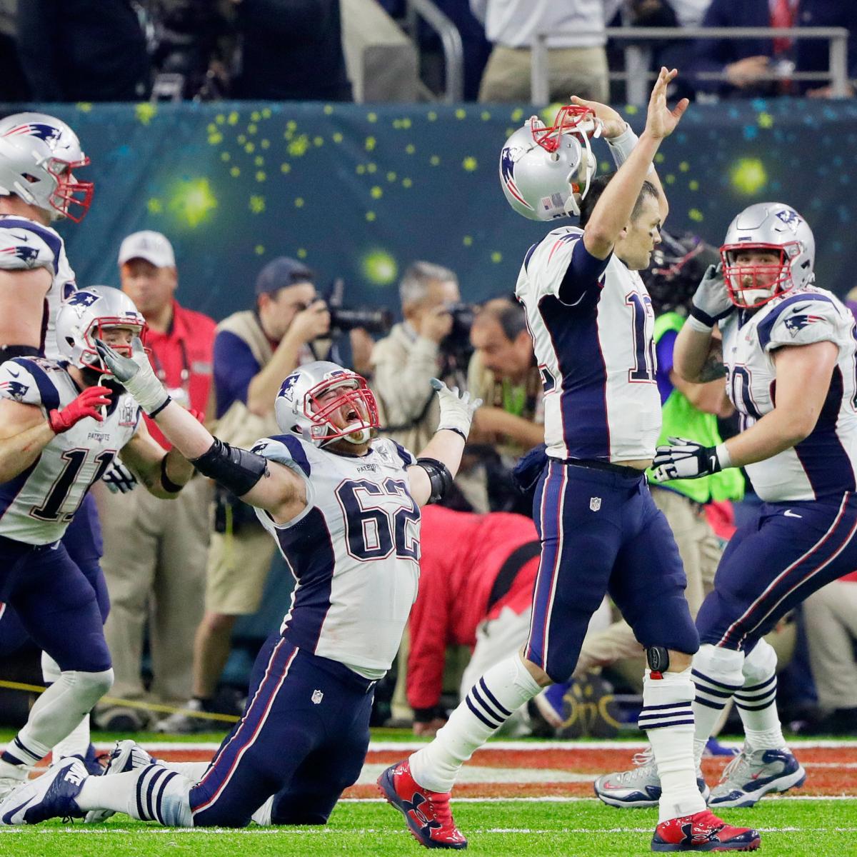 Patriots Win Super Bowl 2017: Celebration Highlights and Twitter Reaction | Bleacher ...