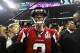 HOUSTON, TX - FEBRUARY 05: Matt Ryan #2 of the Atlanta Falcons looks on after being defeated by the New England Patriots during Super Bowl 51 at NRG Stadium on February 5, 2017 in Houston, Texas. The Patriots defeated the Falcons 34-28. (Photo by Ronald Martinez/Getty Images)