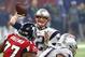 HOUSTON, TX - FEBRUARY 05: Tom Brady #12 of the New England Patriots throws a pass against the Atlanta Falcons in the fourth quarter during Super Bowl 51 at NRG Stadium on February 5, 2017 in Houston, Texas. (Photo by Gregory Shamus/Getty Images)