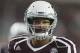 COLLEGE STATION, TX - NOVEMBER 12: Myles Garrett #15 of the Texas A&M Aggies during warm ups before playing the Mississippi Rebels at Kyle Field on November 12, 2016 in College Station, Texas. (Photo by Bob Levey/Getty Images)