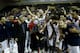 ORLANDO, FL - NOVEMBER 27: Gonzaga Bulldogs players pose with the Advocare Invitational championship trophy following a victory over the Iowa State Cyclones at HP Field House on November 27, 2016 in Orlando, Florida. (Photo by Sam Greenwood/Getty Images)