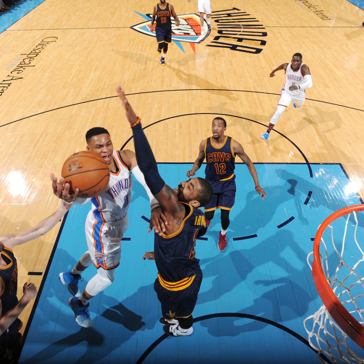 Cavaliers vs. Thunder Score, Highlights, Reaction from 2017 Regular
