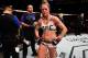 BROOKLYN, NEW YORK - FEBRUARY 11: Holly Holm reacts to her loss to Germaine de Randamie of The Netherlands in their women's featherweight championship bout during the UFC 208 event inside Barclays Center on February 11, 2017 in Brooklyn, New York. (Photo by Jeff Bottari/Zuffa LLC/Zuffa LLC via Getty Images)