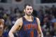 INDIANAPOLIS, IN - FEBRUARY 08: Kevin Love #0 of the Cleveland Cavaliers looks on against the Indiana Pacers during the game at Bankers Life Fieldhouse on February 8, 2017 in Indianapolis, Indiana. The Cavaliers defeated the Pacers 132-117. NOTE TO USER: User expressly acknowledges and agrees that, by downloading and or using the photograph, User is consenting to the terms and conditions of the Getty Images License Agreement. (Photo by Joe Robbins/Getty Images)