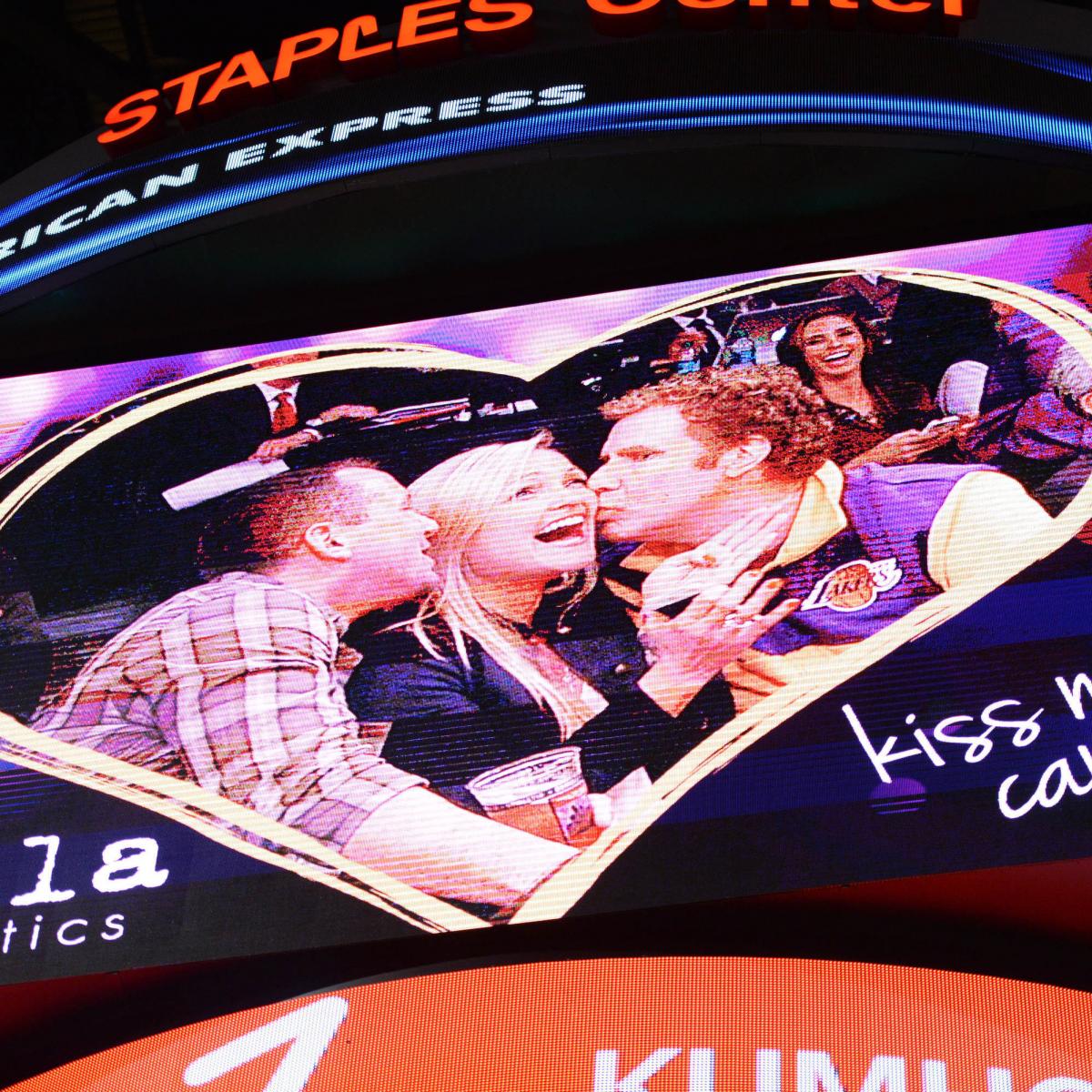 From Gucci Mane to LeBron How the Kiss Cam Is NBA's Cupid News