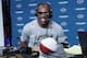 HOUSTON, TX - FEBRUARY 03: Former NFL player Terrell Owens visits the SiriusXM set at Super Bowl LI Radio Row at the George R. Brown Convention Center on February 3, 2017 in Houston, Texas. (Photo by Cindy Ord/Getty Images for Sirius XM)