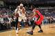 MEMPHIS, TN - FEBRUARY 15: Vince Carter #15 of the Memphis Grizzlies handles the ball during a game against the New Orleans Pelicans on February 15, 2017 at FedExForum in Memphis, Tennessee. NOTE TO USER: User expressly acknowledges and agrees that, by downloading and/or using this photograph, user is consenting to the terms and conditions of the Getty Images License Agreement. Mandatory Copyright Notice: Copyright 2017 NBAE (Photo by Joe Murphy/NBAE via Getty Images)