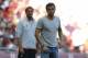 Barcelona's coach Luis Enrique (R) and Liverpool's German manager Jurgen Klopp watch from the touchline during the pre-season International Champions Cup football match between Spanish champions, Barcelona and Liverpool at Wembley stadium in London on August 6, 2016. / AFP / Ian KINGTON (Photo credit should read IAN KINGTON/AFP/Getty Images)