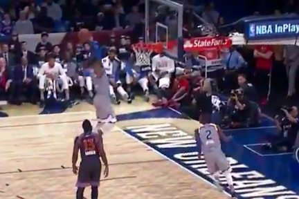 Kyrie Irving and LeBron James Link Up for Alley-Oop During All-Star ...
