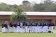 LAKELAND, FL - FEBRUARY 18: Detroit Tigers players and coaches huddle together on the field for a meeting during Spring Training workouts at the TigerTown complex on February 18, 2017 in Lakeland, Florida. (Photo by Mark Cunningham/MLB Photos via Getty Images)