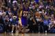 TORONTO, ON - DECEMBER 02: Lou Williams #23 of the Los Angeles Lakers dribbles the ball during the first half of an NBA game against the Toronto Raptors at Air Canada Centre on December 2, 2016 in Toronto, Canada. NOTE TO USER: User expressly acknowledges and agrees that, by downloading and or using this photograph, User is consenting to the terms and conditions of the Getty Images License Agreement. (Photo by Vaughn Ridley/Getty Images)