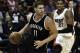 MIAMI, FL - JANUARY 30: Brook Lopez #11 of the Brooklyn Nets in action during a NBA game against the Miami Heat at American Airlines Arena on January 30, 2017 in Miami, Florida. NOTE TO USER: User expressly acknowledges and agrees that, by downloading and or using this Photograph, user is consenting to the terms and conditions of the Getty Images License Agreement. (Photo by Ron Elkman/Sports Imagery/Getty Images)