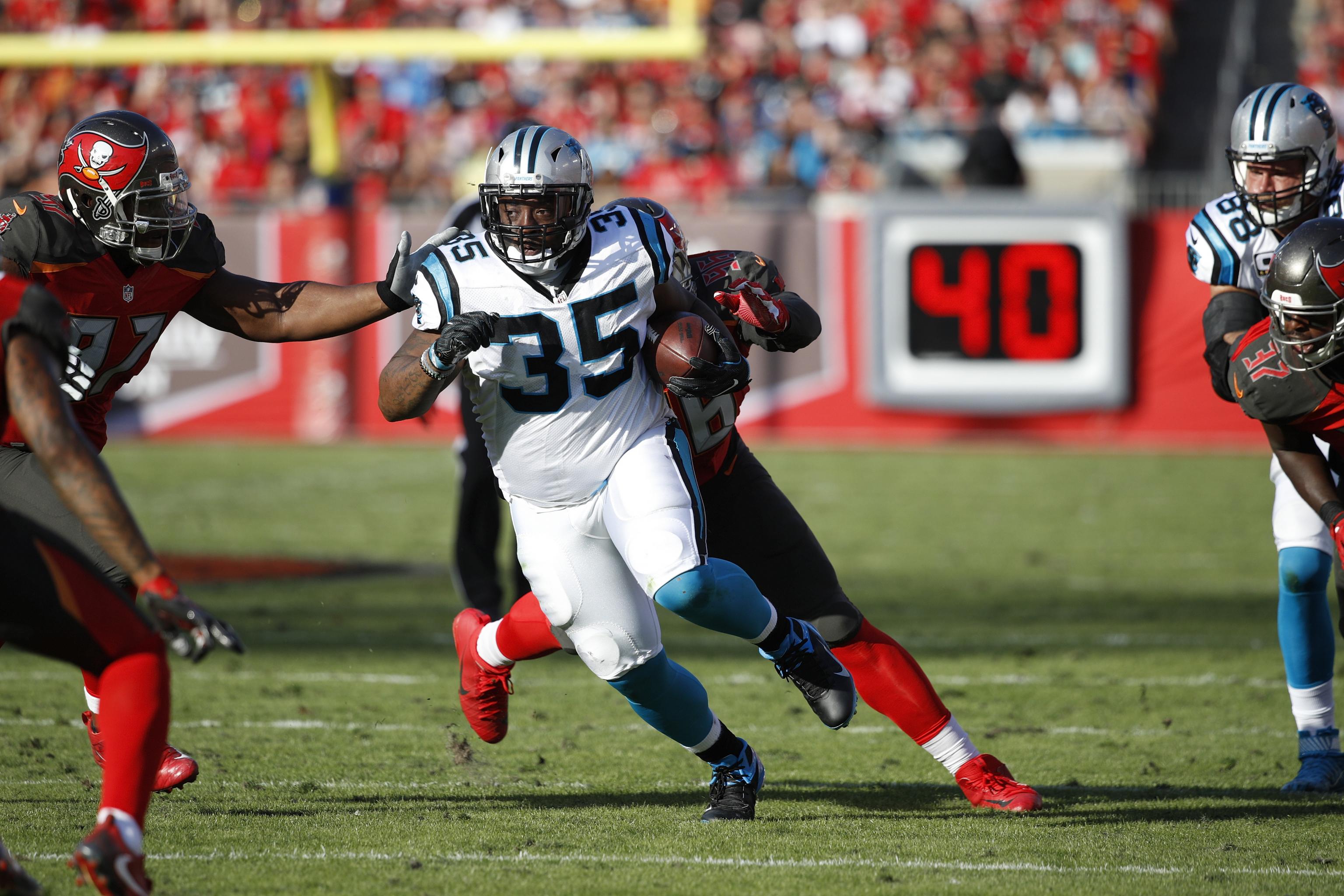 Panthers released fullback Mike Tolbert