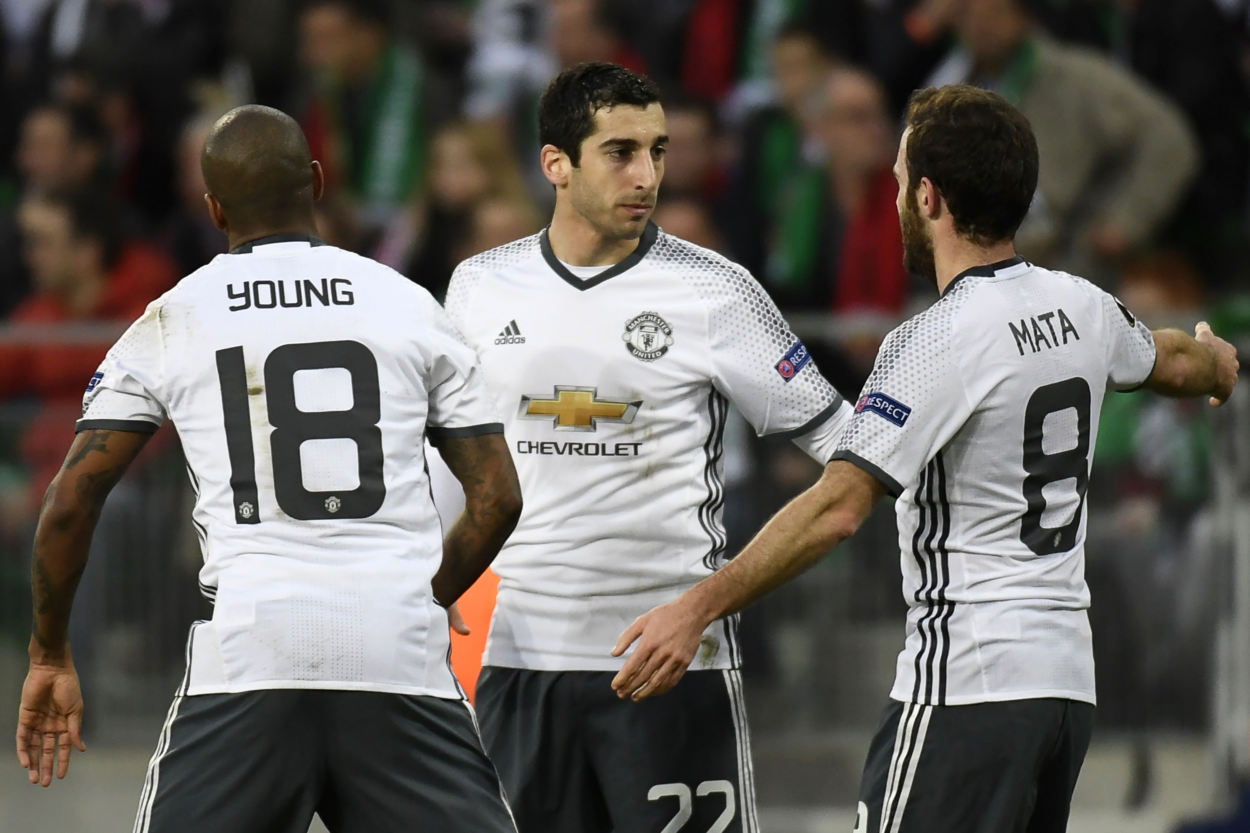 Fanion ASSE Saint-Etienne Vs Manchester United - Europa League 2017