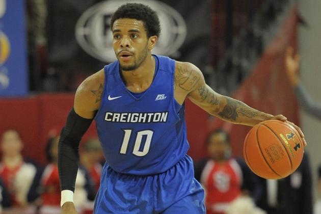 NEW YORK, NY - JANUARY 4: Maurice Watson Jr. #10 of the Creighton Bluejays dribbles against the St. John's Red Storm at Carnesecca Arena on January 4, 2017 in the Queens borough of New York City, NY.  (Photo by Porter BInks/Getty Images)