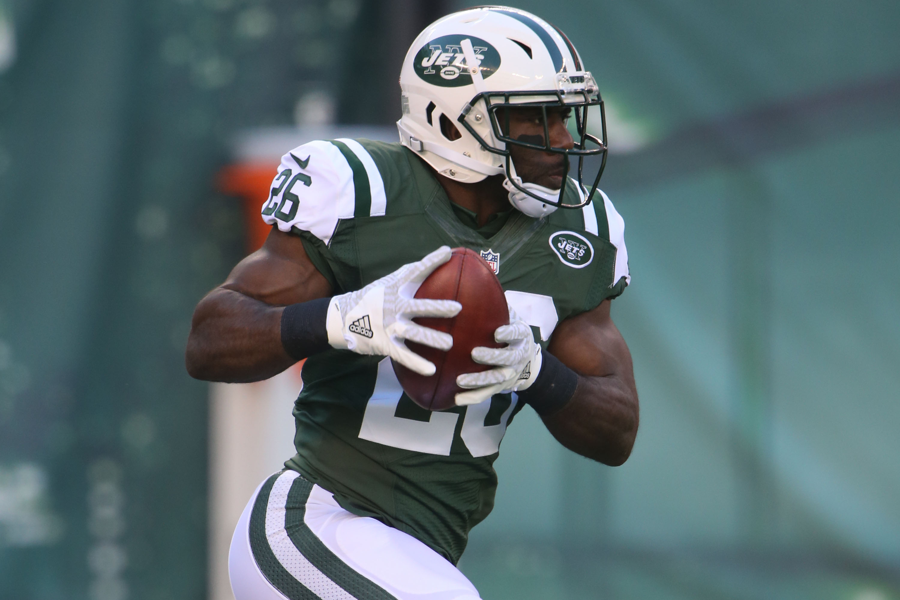 Sunday Night Football on NBC - CJ Spiller signing the Player of