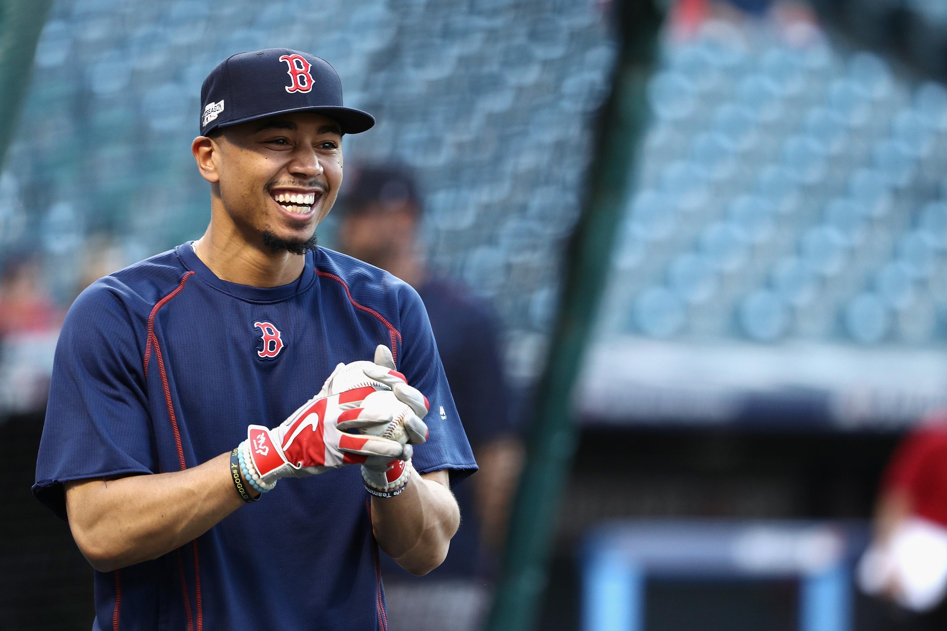 Mookie Betts - Remember, Everyone. This is NOT Mookie's personal