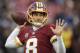 Washington Redskins quarterback Kirk Cousins (8) warms up before an NFL football game against the New York Giants in Landover, Md., Sunday, Jan. 1, 2017. (AP Photo/Nick Wass)