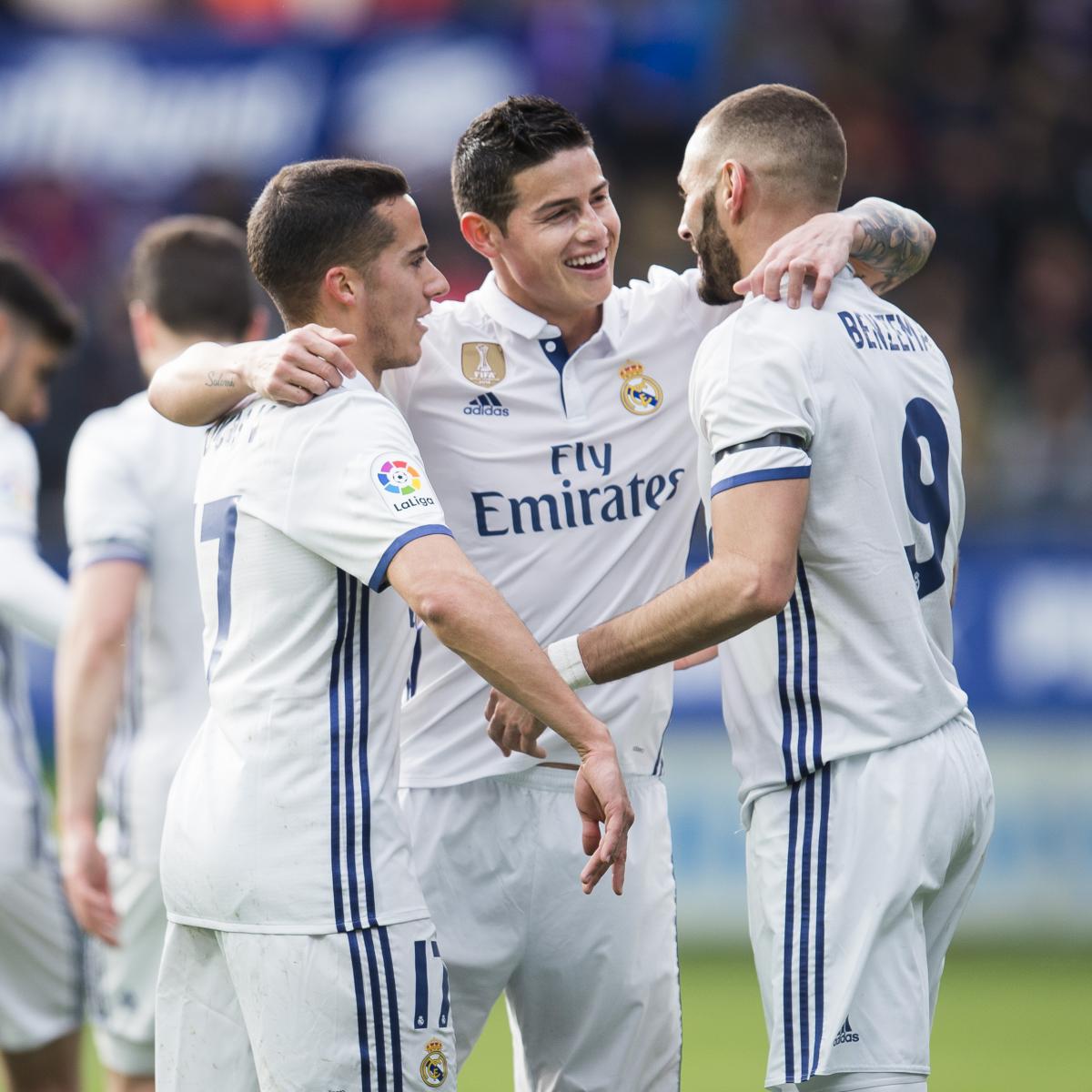 Eibar vs. Real Madrid: Score and Reaction from 2017 La Liga Match ...
