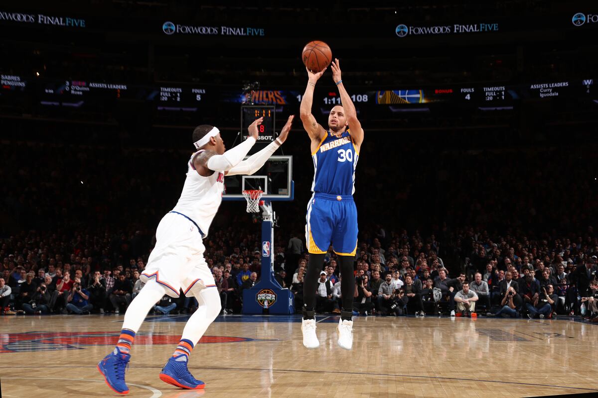 Stephen Curry Moves into the Top 10 in Career 3Point Field Goals