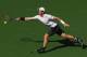 INDIAN WELLS, CA - MARCH 07: Andy Murray of Great Britain plays a forehand during a practice session on day two of the BNP Paribas Open at Indian Wells Tennis Garden on March 7, 2017 in Indian Wells, California. (Photo by Clive Brunskill/Getty Images)