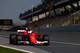 MONTMELO, SPAIN - MARCH 09: Sebastian Vettel of Germany driving the (5) Scuderia Ferrari SF70H leaves the pits during day three of Formula One winter testing at Circuit de Catalunya on March 9, 2017 in Montmelo, Spain. (Photo by Dan Istitene/Getty Images)