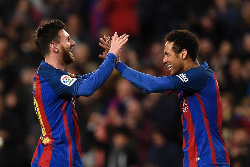 Lionel Messi dan Neymar