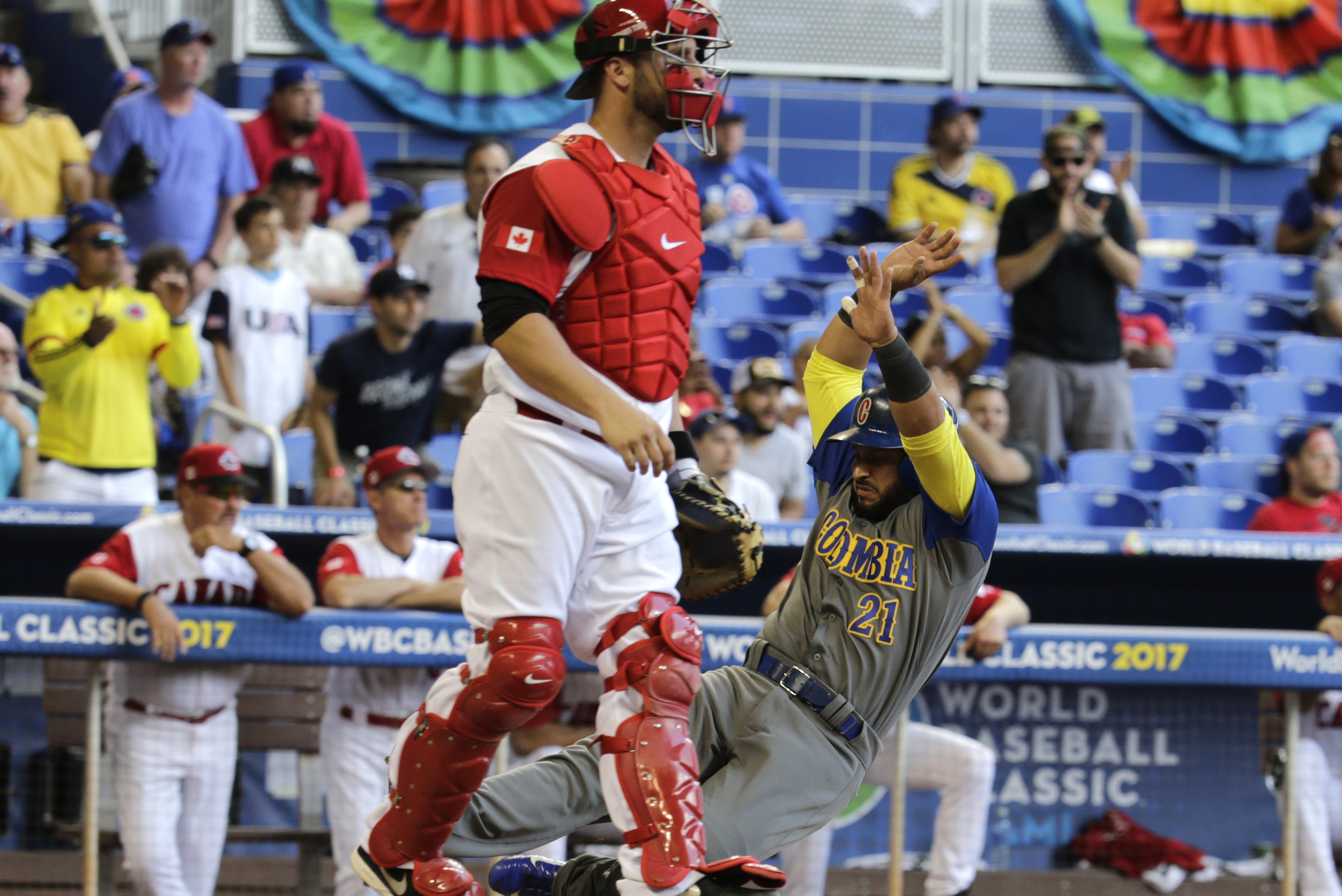 Julio Teheran leads Colombia over Canada