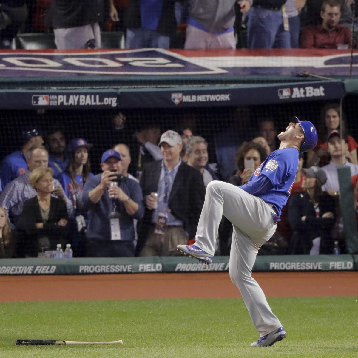 Anthony Rizzo Inspired Cubs Before Game 7 of World Series with Naked Speech | Bleacher ...
