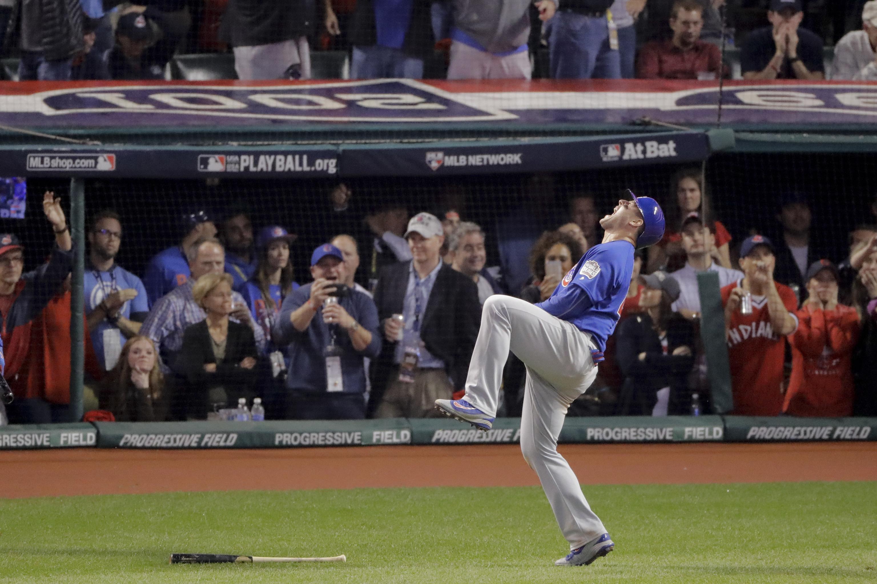 Anthony Rizzo Inspired Cubs Before Game 7 of World Series with