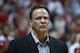 BLOOMINGTON, IN - FEBRUARY 12: Head coach Tom Crean of the Indiana Hoosiers is seen during the game against the Michigan Wolverines at Assembly Hall on February 12, 2017 in Bloomington, Indiana. (Photo by Michael Hickey/Getty Images)