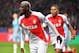Monaco's French midfielder Tiemoue Bakayoko celebrates with Monaco's French forward Kylian Mbappe Lottin (L) after scoring a goal during the UEFA Champions League round of 16 football match between Monaco and Manchester City at the Stade Louis II in Monaco on March 15, 2017. / AFP PHOTO / PASCAL GUYOT (Photo credit should read PASCAL GUYOT/AFP/Getty Images)