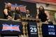 NEW YORK, NY - MARCH 29: WWE Superstars Erick Rowan, Bray Wyatt and Braun Strowman with NYSE Global head of capital markets Garvis Toler (3rd from left) ring The New York Stock Exchange Opening Bell in honor of WrestleMania 32 at New York Stock Exchange on March 29, 2016 in New York City. (Photo by Jamie McCarthy/Getty Images)