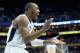 BUFFALO, NY - MARCH 18: Jevon Carter #2 of the West Virginia Mountaineers reacts after a play against the Notre Dame Fighting Irish during the second round of the 2017 NCAA Men's Basketball Tournament at KeyBank Center on March 18, 2017 in Buffalo, New York. (Photo by Maddie Meyer/Getty Images)