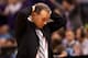 SALT LAKE CITY, UT - MARCH 16: Head coach Chris Collins of the Northwestern Wildcats reacts in the second half against the Vanderbilt Commodores during the first round of the 2017 NCAA Men's Basketball Tournament at Vivint Smart Home Arena on March 16, 2017 in Salt Lake City, Utah. (Photo by Christian Petersen/Getty Images)