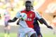 Monaco's French defender Benjamin Mendy (front) vies with Bordeaux's Brazilian forward Malcom during the French L1 football match Monaco (ASM) vs Bordeaux (GB) on March 11, 2017 at the 'Louis II Stadium' in Monaco. / AFP PHOTO / VALERY HACHE (Photo credit should read VALERY HACHE/AFP/Getty Images)
