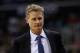 WASHINGTON, DC - FEBRUARY 28: Head coach Steve Kerr of the Golden State Warriors looks on in the first half against the Washington Wizards at Verizon Center on February 28, 2017 in Washington, DC. NOTE TO USER: User expressly acknowledges and agrees that, by downloading and or using this photograph, User is consenting to the terms and conditions of the Getty Images License Agreement. (Photo by Rob Carr/Getty Images)