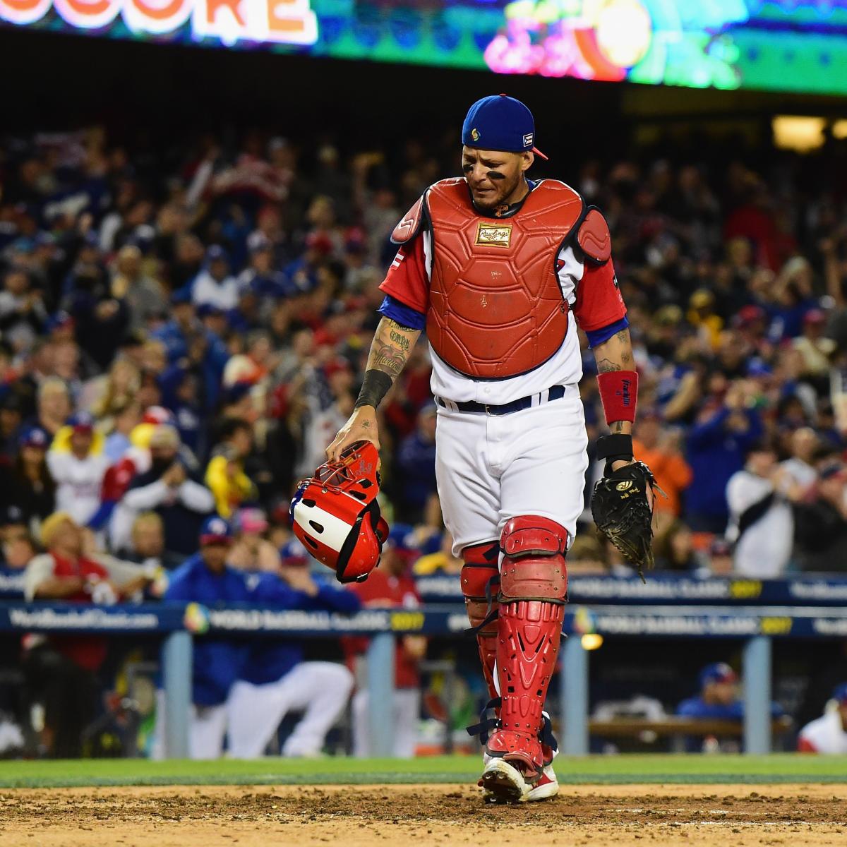World Baseball Classic 2017: Yadier Molina's arm too strong for Netherlands