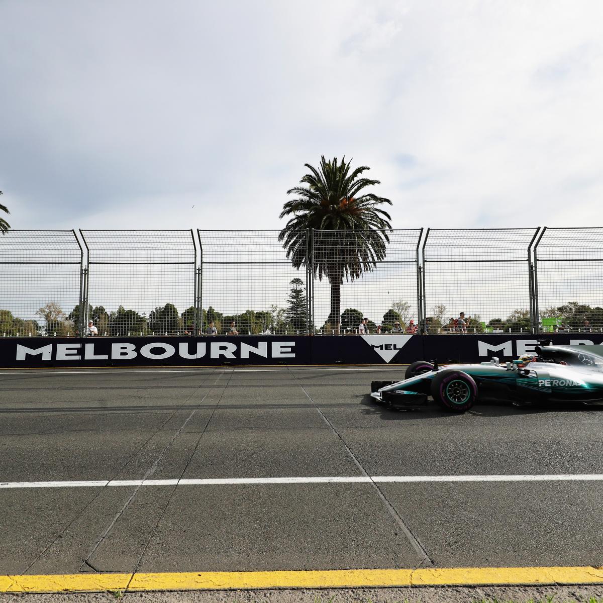 Australian Grand Prix 2017 Qualifying Results, Times from Friday's F1