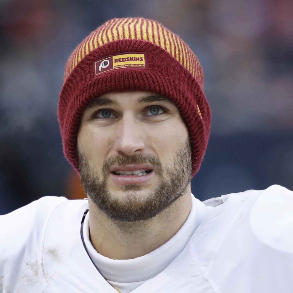 Kirk Cousins Almost Whiffs Toss for Baby's Gender Reveal News, Scores